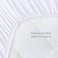 غطاء مرتبة سرير الأطفال من بيلوبان متوافق مع سرير الأطفال 4moms Mamaroo Sleep، عبوة من قطعتين، مقاوم للماء، مبطن، فائق النعومة، مصنوع من الفسكوز وسطح من قماش تيري الخيزران.