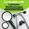 Durabasics Stethoscope Replacement Parts Kit Compatible with Littman Stethoscope Replacement Parts Kit - Fits Classic III, Cardiology IIIIV - 2 Size Ear Tips for Optimal Comfort - Black.