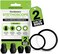 Durabasics Stethoscope Replacement Parts Kit Compatible with Littman Stethoscope Replacement Parts Kit - Fits Classic III, Cardiology IIIIV - 2 Size Ear Tips for Optimal Comfort - Black.