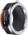 محول K&F Concept KF Concept EOS إلى E Mount لعدسات Canon EF EF-S Mount إلى كاميرات E NEX Mount بدون مرآة بتصميم طلاء غير لامع لكاميرات Sony A6000 A6400 A7II A5100 A7 A7RIII.
