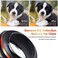 محول K&F Concept KF Concept EOS إلى E Mount لعدسات Canon EF EF-S Mount إلى كاميرات E NEX Mount بدون مرآة بتصميم طلاء غير لامع لكاميرات Sony A6000 A6400 A7II A5100 A7 A7RIII.