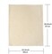 Pllieay Punch Needle Cloth Fabric Linen Needlework Fabric for Punch Needle Embroidery Rug-PunchPinch Needle, 70cm x 49cm.