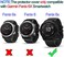 RuenTech Case Cover Compatible with Garmin Fenix 6X/6X Pro/Fenix 6X Sapphire Case Protector TPU Protective Case Frame for Fenix 6X GPS Watch (BlackTransparent.