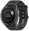 RuenTech Case Cover Compatible with Garmin Fenix 6X/6X Pro/Fenix 6X Sapphire Case Protector TPU Protective Case Frame for Fenix 6X GPS Watch (BlackTransparent.