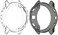 RuenTech Case Cover Compatible with Garmin Fenix 6X/6X Pro/Fenix 6X Sapphire Case Protector TPU Protective Case Frame for Fenix 6X GPS Watch (BlackTransparent.