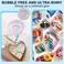 JDiction UV Resin, 2 PCS Upgrade Ultraviolet Epoxy Resin Non-Toxic Crystal Clear Hard Glue Solar Cure Sunlight Activated Resin for Handmade Jewelry, DIY Craft Decoration, Casting and Coating(200g.