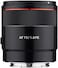 عدسة ساميانغ AF 75mm F1.8 المدمجة ذات التركيز التلقائي للتصوير عن بعد لحامل سوني FE، أسود (SYIO75AF-E.