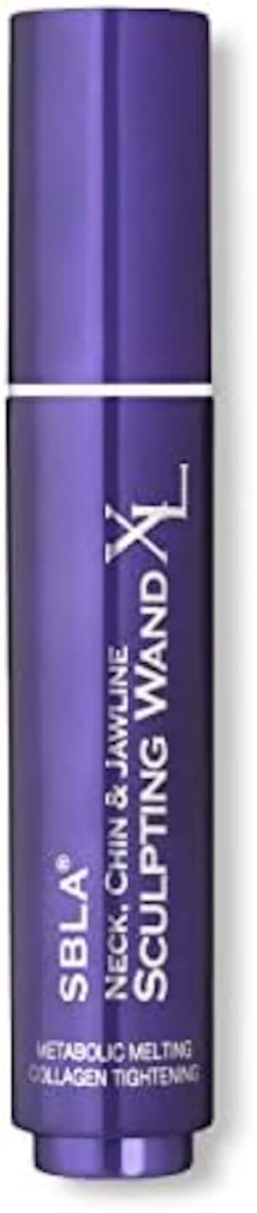 SBLA Beauty Neck, ChinJawline Sculpting Wand XL, Night Time Advanced Anti-Aging Serum For Smoothing, Tightening, FirmingLifting Skin, Fat Cell Reducing, 0. 7 Fl Oz / 20mL, (104 doses.