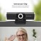 Amcrest 1080P Webcam with MicrophonePrivacy Cover Web Cam USB Camera Computer HD Streaming Webcam for PC DesktopLaptop w/Mic Wide Angle LensLarge Sensor for Superior Low Light (AWC195-B.
