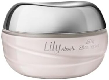 O BOTICARIO Lily Absolu Satin Hydrating Body Cream, 24 Hour Fragranced Body Butter for Dry Skin, 8. 8 Ounce.