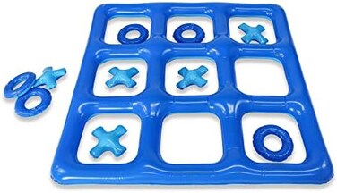 Poolcandy Inflatable Waterproof Jumbo Tic Tac Toe Game.
