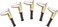 Metal Magery 1" Heavy Duty Side Grip Cleco Fasteners Clamp Set of 5.