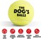 The Dog's Balls Big Dog Tennis 3-Pack Large Yellow Dog Toy, Strong DogPuppy Tennis Ball.