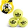 The Dog's Balls Big Dog Tennis 3-Pack Large Yellow Dog Toy, Strong DogPuppy Tennis Ball.