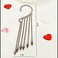 CSIYANJRY99 Gold Silver Long Tassel Ear Cuff Chain Earrings,Punk Retro Ear Crawler Earrings,Hip Hop Ear Wrap Droping Earrings for Women Gifts.