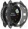 TenCloud Case for Fenix 6X Watch Cover TPU Clear Covers Compatible with Garmin Fenix 6X/6X pro/ 6X Sapphire Multisport GPS Smartwatch Black.