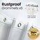 LiBa PEVA 8G Bathroom Shower Curtain Liner, 72" W x 84" H Frosted 8G Heavy Duty Waterproof Shower Curtain Liner Anti-Microbial Mildew Resistant.