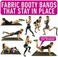 Vergali Resistance Bands for Working Out with Workout Bands Guide. 4 Booty Bands for Women Men Fabric Elastic Bands for Exercise Bands Resistance Bands for Legs Bands for Working Out Hip Thigh Glute B