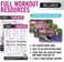 Vergali Resistance Bands for Working Out with Workout Bands Guide. 4 Booty Bands for Women Men Fabric Elastic Bands for Exercise Bands Resistance Bands for Legs Bands for Working Out Hip Thigh Glute B