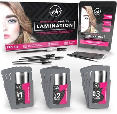 Elevate the Beauty Professional Brow Lamination KitEyebrow Lamination Kit for Professional or DIY Use at HomeEasy to UseBrows Brushes Added.