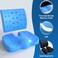 QUTOOL Memory Foam Coccyx Seat CushionLumbar Support Pillow for Office Chair Car Wheelchair Orthopedic Chair Pad and Back Cushion with Adjustable Straps for Lower Back, Tailbone, Sciatica, Hip Pain Re
