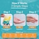 FOMIN - Antibacterial Paper Soap Sheets for Hand Washing - (300 SheetsOrange, Tea Tree, Lavender Portable Travel Soap Sheets, Dissolvable Camping Mini Soap, Portable Hand Soap Sheet.