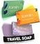 FOMIN - Antibacterial Paper Soap Sheets for Hand Washing - (300 SheetsOrange, Tea Tree, Lavender Portable Travel Soap Sheets, Dissolvable Camping Mini Soap, Portable Hand Soap Sheet.