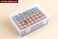 ALCYON Battery Organizer Storage Box, Garage Case Holder for 24* AA, 30* AAA Batteries (Bag Not Include Batteries Pack.