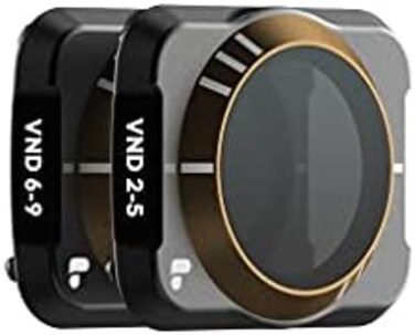 PolarPro Cinema Series 2-5 stop6-9 stop Variable ND Filter Combo for Mavic Air 2 (ND4-ND32ND64-ND512.
