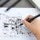 TWOHANDS Art Pens,Fineliner Ink Pens,Set of 12 Technical Drawing pen,Pigment Pen,Fine Point,Black,Waterproof,for Art Watercolor,Sketching,Anime,Manga, 902188.