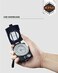 AOFAR AF-4580 Military Black Compass Lensatic Sighting Navigation, Waterproof and Shakeproof with Map Measurer Distance Calculator, Pouch for Camping, Hiking, Hunting, Backpacking.