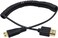 Duttek Mini HDMI to HDMI Cable, HDMI to Mini HDMI Cable, Ultra-Thin HDMI Male to Mini HDMI Male Coiled Cable Support 4K Ultra HD, 1080p, 3D,for Projector, Monitor, Camcorder(HDMI 2. 0(1. 8M/6FT.