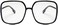 Shiratori Woman's New Retro Blue Light Blocking Glasses Big frame Nerd Eyeglasses Frame Anti Blue Ray Computer Game Glasses.