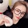 Shiratori Woman's New Retro Blue Light Blocking Glasses Big frame Nerd Eyeglasses Frame Anti Blue Ray Computer Game Glasses.