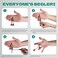 L-Shizuku Begleri Fidget Beads - Worry Fidget Beads SpinBump - Made of Aluminum Alloy - for Men Women Youngs Skill Players Creates a Bit of Magic for You (UFO.