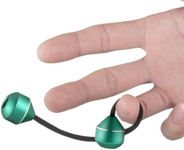 L-Shizuku Begleri Fidget Beads - Worry Fidget Beads SpinBump - Made of Aluminum Alloy - for Men Women Youngs Skill Players Creates a Bit of Magic for You (UFO.