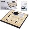 AMEROUS 11 Inches Magnetic Go Game Set (19 x 19, Travel Foldable Board Game Set with Magnetic Plastic StonesGo Game Rules for Beginner, Kids, Adults （Weiqi.