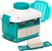 NOYA Tofu Press with Cheesecloth - Vegan Tofu Presser to Speed up Removing Water from Silken, Firm, and Extra Firm Tofu in 10-30mins Without Crack - BPA Free.