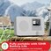 LEMEGA IR1 Portable WiFi Internet Radio, FM Digital Radio, Bluetooth, Dual Alarms Clock,Sleep Snooze Timer,40 Presets,Headphone-Output, Colour Display,Batteries or Mains Powered &ndash; Grey Finish.