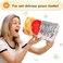 mermaker Pepperoni Pizzas Blanket 2. 0 Double Sided 80 inch for Adult and Kids, Pizzas Blanket Adult Size, Realistic Food Blanket, 285 GSM Soft Pepperoni Blanket, for Teenage Boys Girls.