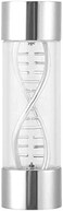 S erounder Water Cooling Flow Meter Indicator G1/4 Female Threaded Water Cooling System Replacement for PC Computer(Silver.