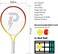 PIKASEN 17''-25'' Kids Tennis Racket Best Starter Kit for Kids Age 4 and Under with Shoulder Strap Bag and Mini Tennis Racket Toddler Tennis Raquet'.
