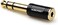 MOBOREST 1/4'' (6. 35mmMale TRS Plug to 1/8'' (3. 5mmFemale Socket Stereo Audio Jack Pure Copper Adapter for Headphone, Amp, Adapte - Black 1PCS.