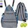 ACOSEN Tennis Bag Tennis Backpack - Large Tennis Bags for Women and Men to Hold Tennis Racket,Pickleball Paddles, Badminton Racquet, Squash Racquet,Balls and Other Accessories.