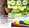 TechStone Resistance Bands Set for Men and Women, Pack of 5 Different Resistance Levels Elastic Band for Home Gym Long Exercise Workout &ndash; Great Fitness Equipment for Training, Yoga &ndash; Free Carrying Bag