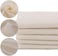 XelNaga 5 Pack Muslin Cloths Reusable for Straining, 100% Unbleached Pure Cotton Cheesecloth, Soft Square Cheese Clothes Weave Fabric Filter for Cooking, Baking (50 x 50 cm Food Strainer Cloth.