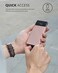 VULKIT Pop Up Wallet, Slim Minimalist Credit Card Holder RFID Blocking Mini Metal Case for Men.