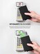 VULKIT Pop Up Wallet, Slim Minimalist Credit Card Holder RFID Blocking Mini Metal Case for Men.