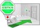 STKR Concepts 00-382 Adjustable Garage Parking Sensor Aid, White.