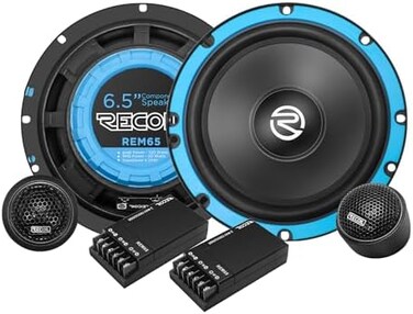RECOIL REM65 Echo Series 6. 5-Inch Car Audio Component Speaker System.